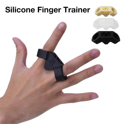 Silicone finger trainer for grip strength and finger flexibility – ideal for hand therapy and muscle rehabilitation.